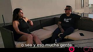 Cassie Wander shares her casting story as a young Latina actress in outdoor interview.