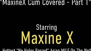 Maxine contrasts Scott Richard with Nadia Alexis in rich blonde brunette cougar interplay