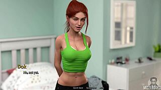 summer heat unfolds with a brunette milf showing off her shaved pussy in close-up roleplay