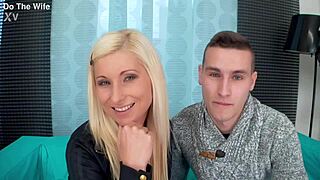 BLONDE CUCKOLDING WIFE Vanessa Hell TAKES IT UP Her ASSHOLE