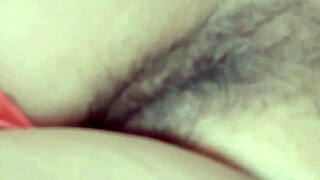 oh wow, i'm filming my beautiful wife's big hairy pussy on the beach while she relaxes and flashes those huge tits