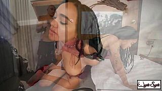 Why does trimmed pussy nympho julie kay crave king noire's bdsm cock?