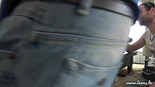 Four sexy girls flash pussy and asses in lingerie during fake photoshoot party