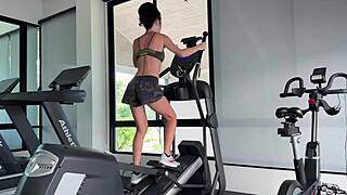 gym workout next one will be naked?