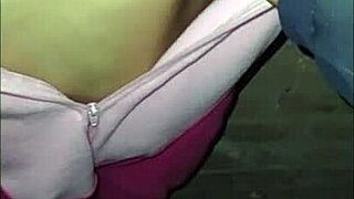 Blonde curvy milf maid in Halloween costume gives blowjob and gets creampie in homemade rough sex.