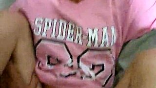 nerdy amateur milf bends over in pov for rough doggystyle creampie while begging to get pregnant and bred