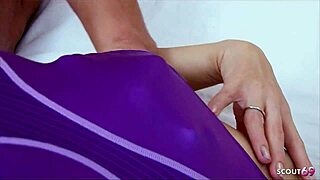 Old japanese mature wife in swimsuit seduces boy to fuck and swallow cum at full uncensored jav porn in japan... oh wait, i mean seduce to rough sex with facial!