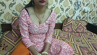 Desisaarabhabhi stepmom convinced for girlfriend boyfriend roleplay then fucked hard in big ass with doggystyle and cowgirl riding