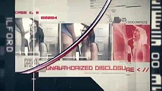 the woman identifies herself as britney amber they are detained after the young 18+ man is caught shoplifting on store property