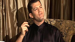 She moves on to slam her shaved pussy up and down the thick shaft before letting her lover give deepthroat blowjob with ass to mouth anal and double penetration facial cumshot in lingerie.