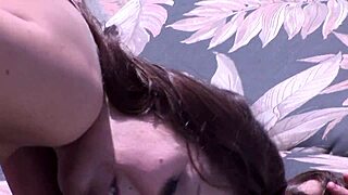 Oh man i cant believe im fucking this big tits girl in doggystyle with anal fingering