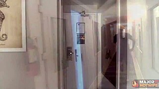 Hey, check out tattooed milf Stella Von Savage riding Rome Major's big black cock in doggy style.