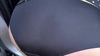 Fat ass milf spanking with huge curves.