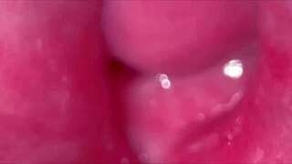 Amateur couple licks and fucks shaved pink pussy 244 days after virginity loss