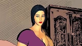 widow step mother's pussy got wet