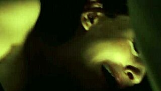 milf convinces shy teen into outdoor strapon double penetration experience