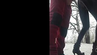 Watch this perfect-assed milf take multiple creampies in her pussy and ass! She bends over for rough doggystyle action in heels.