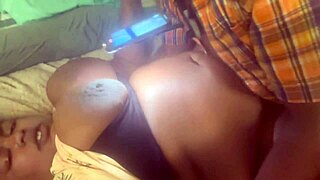 Juicy Pregnant Milf Takes Big Black Cock Backshots