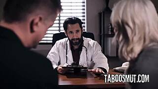 Why Does Busty Blonde MILF Let Doctor Fill Her Pussy With Creampie In Hospital Exam?