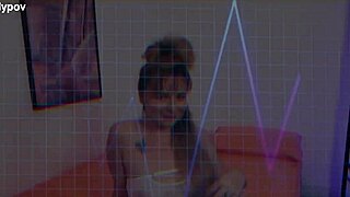 curvy siouxsie q contrasts her horny desires with intense pov dicking in fishnets