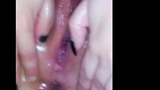 Hannah horn takes hardcore fucking with fingering leading to multiple creampies filled with cum and piss