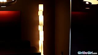 You're mine now petite teen so lick my pussy as blonde boss dominates in lezdom face sitting