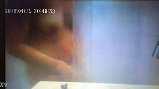 German Wife Cums Hard In Shower On Hidden Cam!