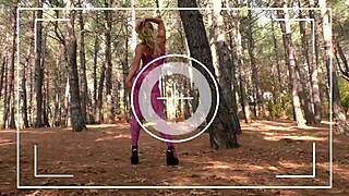 he said he wanted to lick my pussy then fuck me hard in the forest