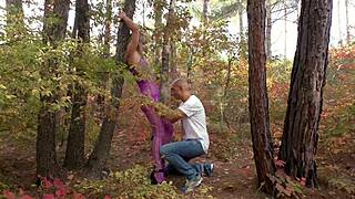 he said he wanted to lick my pussy then fuck me hard in the forest