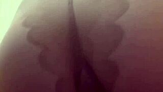 Nylon-Clad Mistress Elza Koms Dominates With Ass Worship Braces Belly And High Heels Fetish