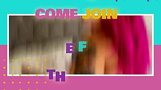 Alternative Stepmom Teases Bad Stepson With JOI