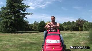 unfaithful british milf lady sonia shows giant titties