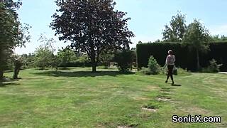 unfaithful british milf lady sonia shows giant titties