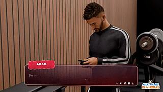 ep2 flirty emma works out in gym with yoga moves - sex coach hot yoga