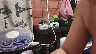 Amateur latina wife with big natural tits flashes and gets bent over for doggystyle quickie in homemade video. She rides cowgirl then swallows cum in mouth.