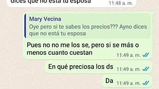 Chat con doña mary y me manda videos bailando desnuda
