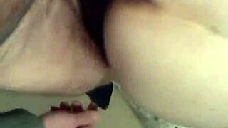 Hey, watch this quick doggystyle fuck of sexy tight blonde milf with big tits getting cumshot on ass from my nice uncut cock