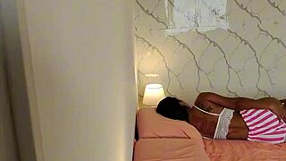 Stepson Catches Stepmom Masturbating Fucks Her And Cums On Ass In Bedroom Pov