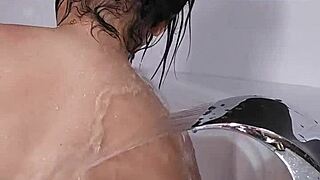 Hot Latina Stepmom In Jacuzzi With Young Student