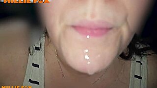 Amateur milf swallows 37 big cum loads in intense homemade compilation - Millie Fox