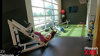 Why does Ophelia Kaan get picked up at gym for lesbian action then fucked by bbc in creampie doggy style on sofa?