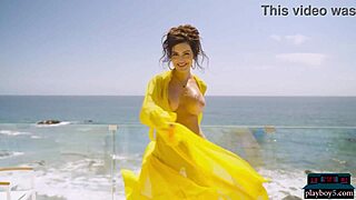 Super curvy Latina MILF babe CJ Sparxx flaunts huge ass and tits!