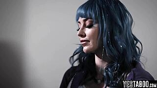 Busty bisexual landlady entices her lesbian tenant's curvy milf girlfriend into fingering and tribbing session