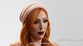 Lauren Phillips As Redhead With Big Tits And Natural Tits Shares Casting Interview On Becoming Swinger Before Group Porn