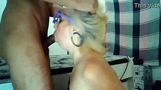 caught a slap to the face and spit on the dick