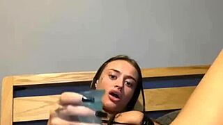 Slutty Goth Teen Loves Fucking Her Tight Ass Until She Cums Hard