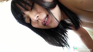 Brunette chubby girl Rei Hoshino having casual sex with men at wedding!