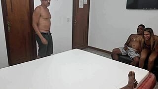 I was in backstage with married Sol Di Luna fuckin two guys while cuckold husband watches... oh man