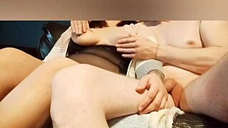 Mom casually gives a blowjob to her stepson while cheating on hubby. The chubby milf bends over in homemade doggystyle.