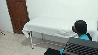 slutty ebony nurses seduce a patient into sex at the hospital in this homemade episode one